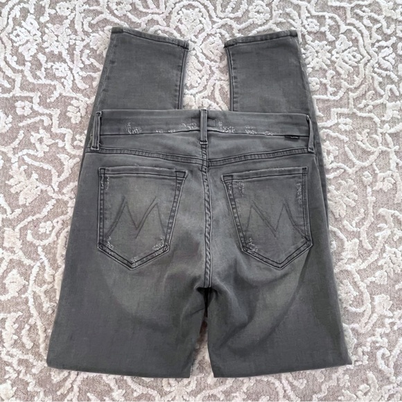 Mother The Looker Distressed Fixed Hem Jeans - Picture 9 of 16